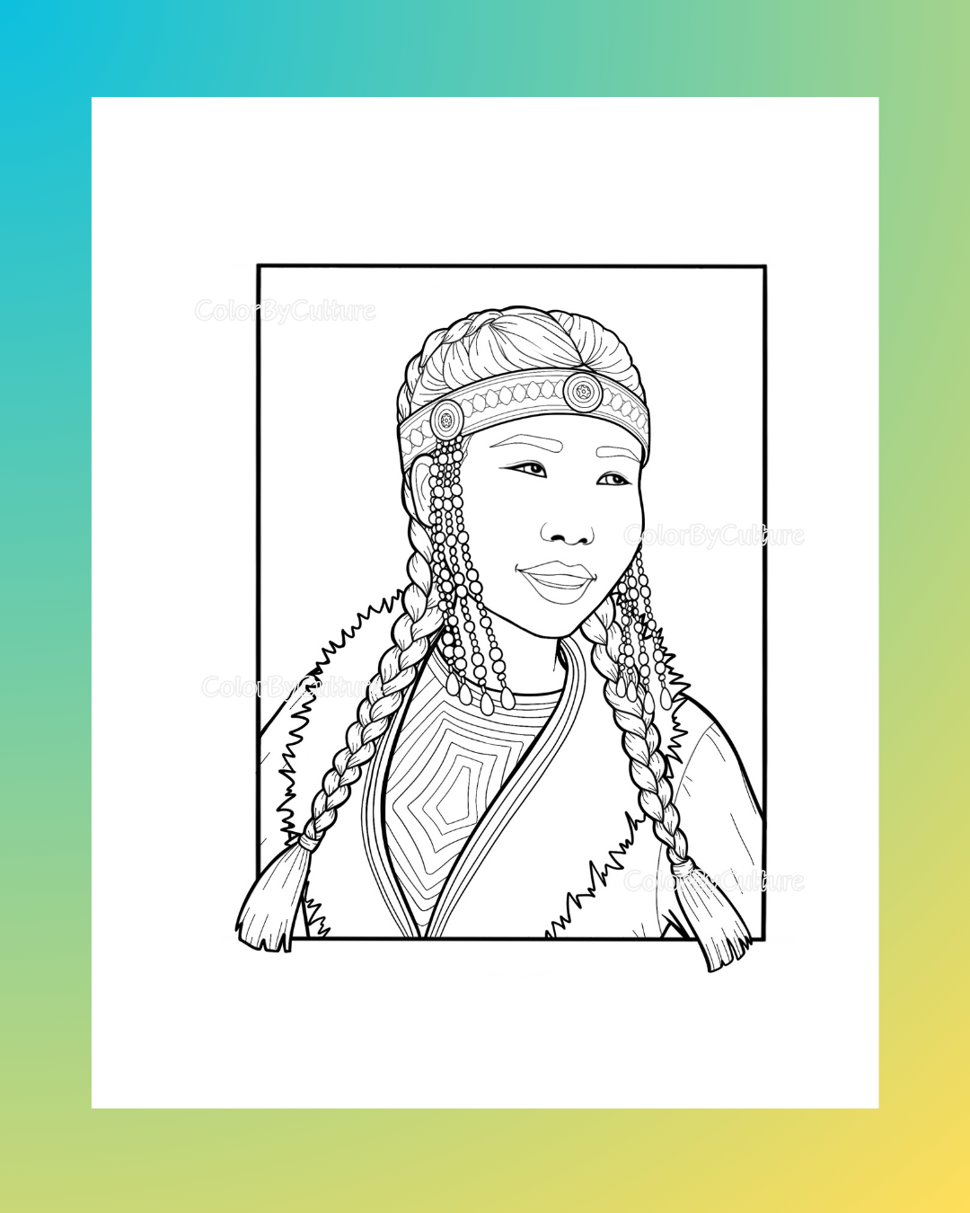 World of Braids - Coloring Book