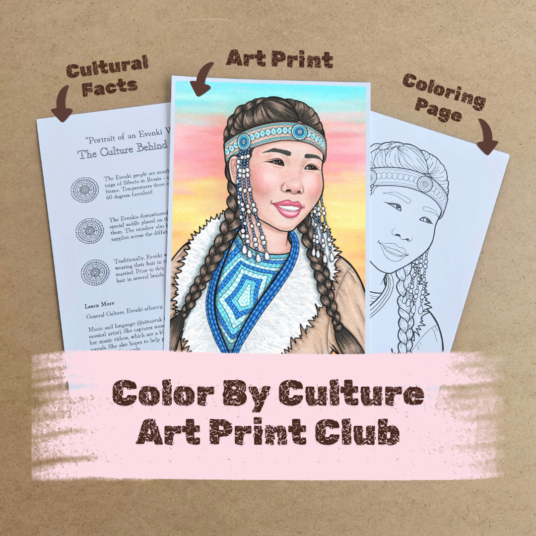 Color By Culture Art Print Club