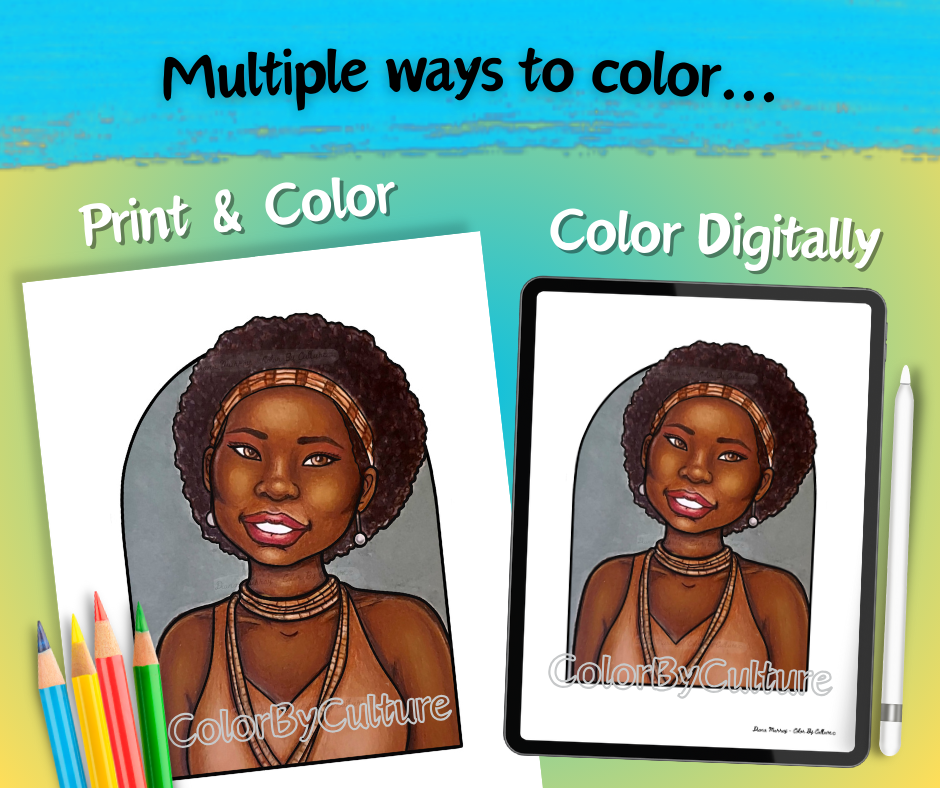 Botswana Printable Coloring Set - 3 Coloring Pages