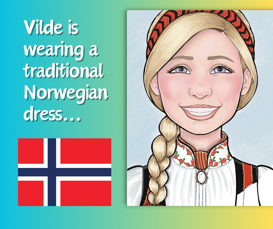 Vilde - Norway - Printable Coloring Page