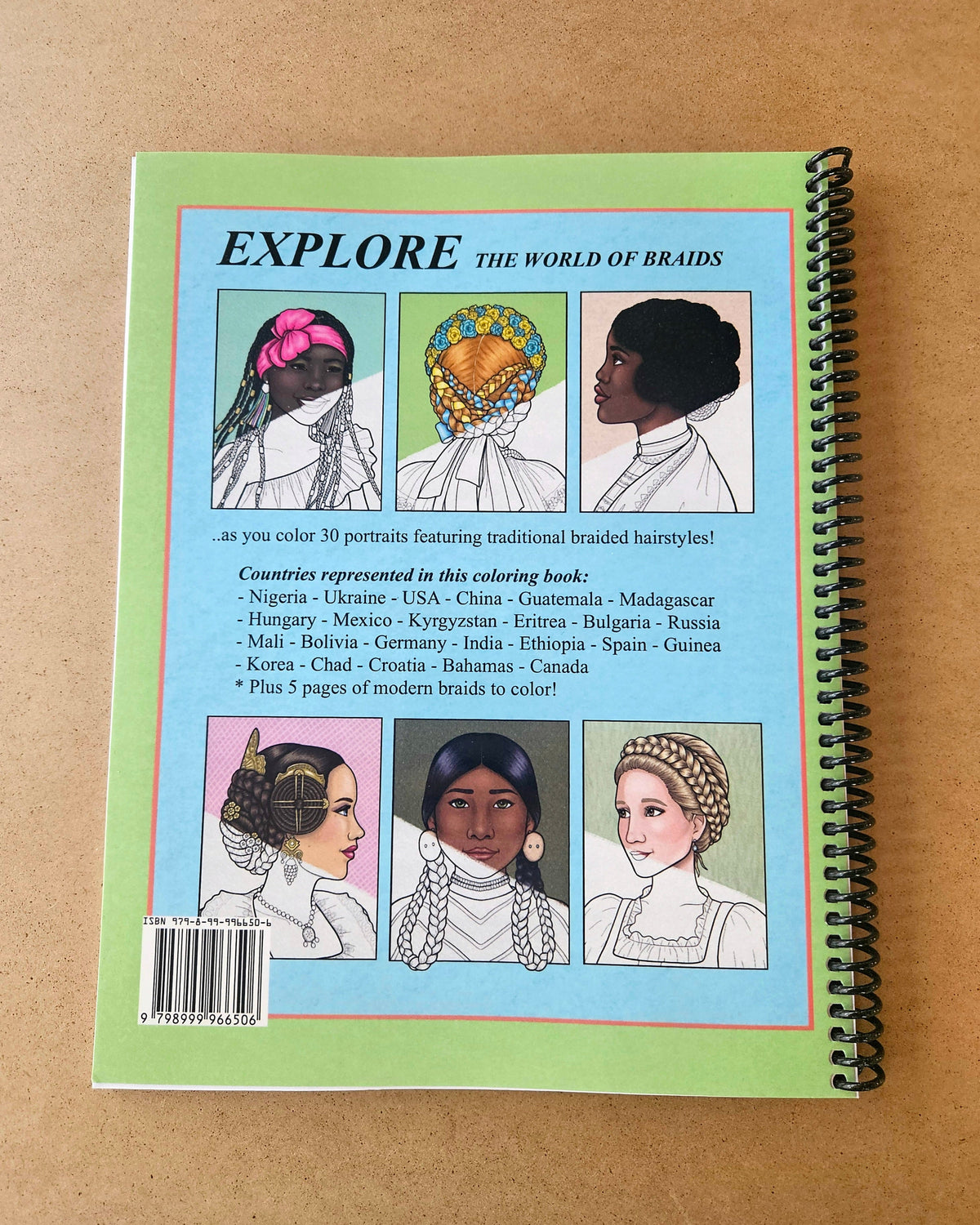 World of Braids - Coloring Book